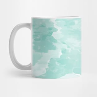 watercolor abstract waves Mug